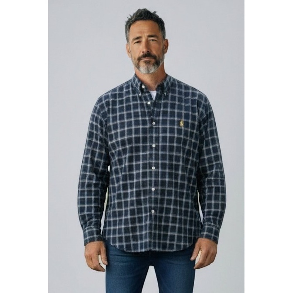 Polo Ralph Lauren Men's XL Plaid Button-Down Shirt